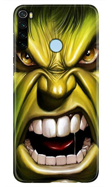 Hulk Superhero Mobile Back Case for Xiaomi Redmi Note 8  (Design - 121)