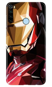 Iron Man Superhero Mobile Back Case for Xiaomi Redmi Note 8  (Design - 122)