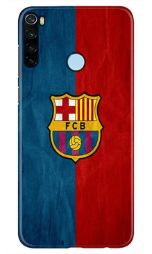 FCB Football Mobile Back Case for Xiaomi Redmi Note 8  (Design - 123)