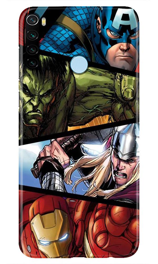 Avengers Superhero Case for Xiaomi Redmi Note 8  (Design - 124)