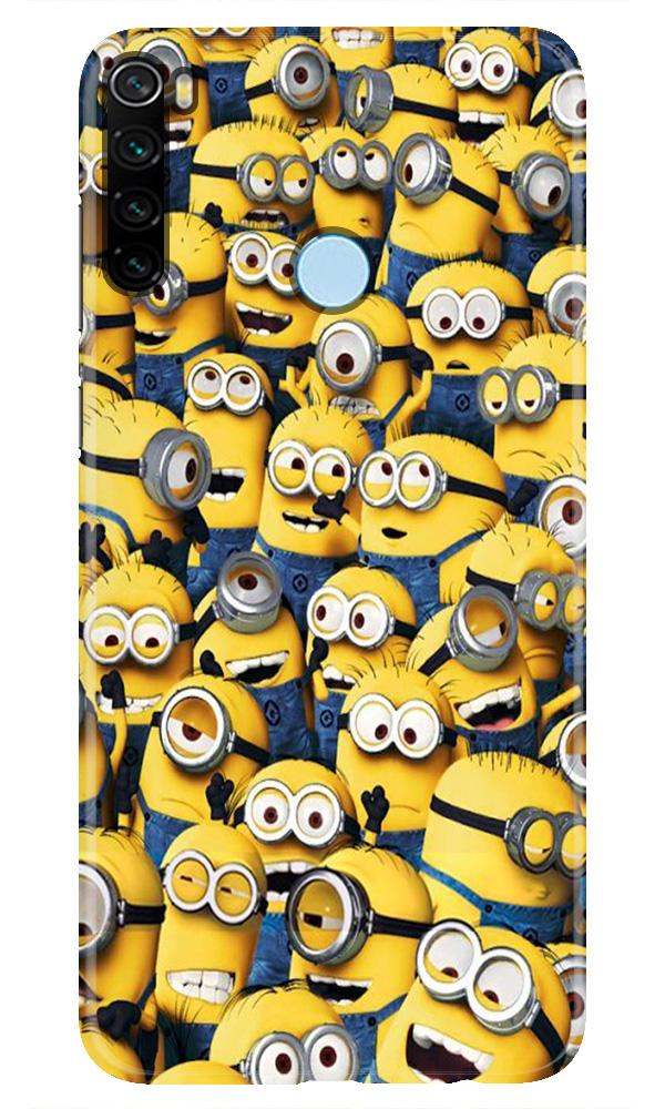 Minions Case for Xiaomi Redmi Note 8  (Design - 126)