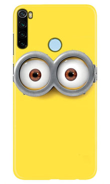 Minions Mobile Back Case for Xiaomi Redmi Note 8  (Design - 128)