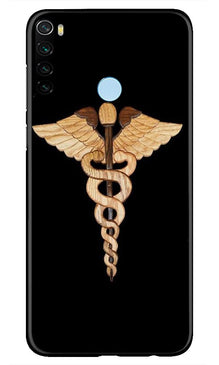 Doctor Logo Mobile Back Case for Xiaomi Redmi Note 8  (Design - 134)