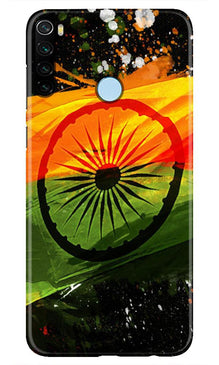 Indian Flag Mobile Back Case for Xiaomi Redmi Note 8  (Design - 137)