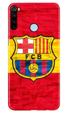 FCB Football Mobile Back Case for Xiaomi Redmi Note 8  (Design - 174)