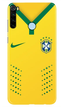 Brazil Mobile Back Case for Xiaomi Redmi Note 8  (Design - 176)