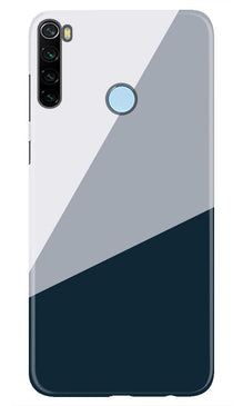 Blue Shade Mobile Back Case for Xiaomi Redmi Note 8 (Design - 182)