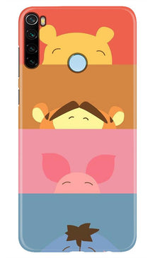 Cartoon Mobile Back Case for Xiaomi Redmi Note 8 (Design - 183)