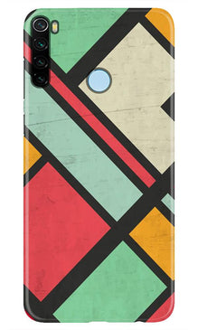 Boxes Mobile Back Case for Xiaomi Redmi Note 8 (Design - 187)