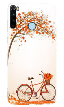 Bicycle Mobile Back Case for Xiaomi Redmi Note 8 (Design - 192)