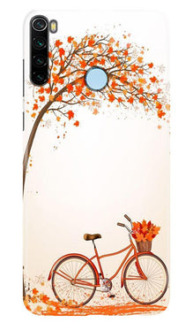 Bicycle Mobile Back Case for Xiaomi Redmi Note 8 (Design - 192)