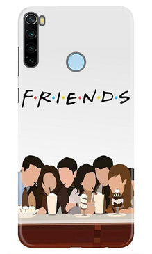 Friends Mobile Back Case for Xiaomi Redmi Note 8 (Design - 200)