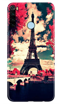 Eiffel Tower Mobile Back Case for Xiaomi Redmi Note 8 (Design - 212)