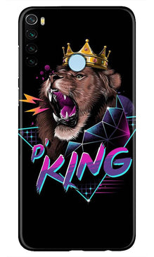 Lion King Mobile Back Case for Xiaomi Redmi Note 8 (Design - 219)