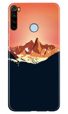 Mountains Mobile Back Case for Xiaomi Redmi Note 8 (Design - 227)