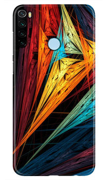 Modern Art Mobile Back Case for Xiaomi Redmi Note 8 (Design - 229)