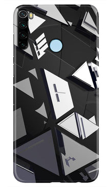Modern Art Mobile Back Case for Xiaomi Redmi Note 8 (Design - 230)