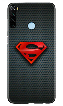 Superman Mobile Back Case for Xiaomi Redmi Note 8 (Design - 247)