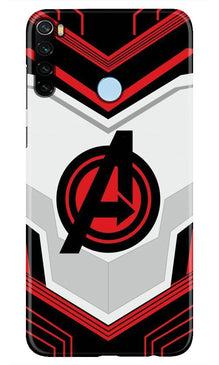 Avengers2 Mobile Back Case for Xiaomi Redmi Note 8 (Design - 255)