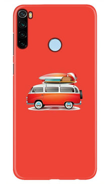 Travel Bus Mobile Back Case for Xiaomi Redmi Note 8 (Design - 258)