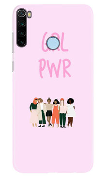 Girl Power Mobile Back Case for Xiaomi Redmi Note 8 (Design - 267)