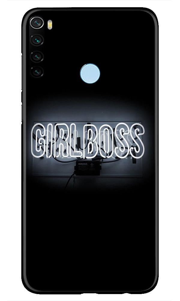 Girl Boss Black Case for Xiaomi Redmi Note 8 (Design No. 268)