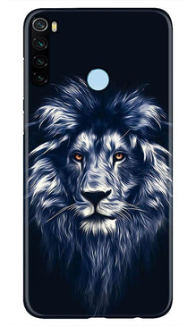 Lion Mobile Back Case for Xiaomi Redmi Note 8 (Design - 281)