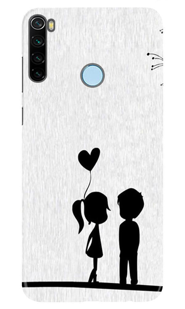 Cute Kid Couple Case for Xiaomi Redmi Note 8 (Design No. 283)