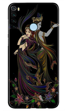 Radha Krishna Mobile Back Case for Xiaomi Redmi Note 8 (Design - 290)