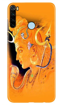 Lord Shiva Mobile Back Case for Xiaomi Redmi Note 8 (Design - 293)