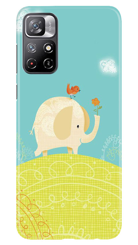 Elephant Painting Case for Redmi Note 11