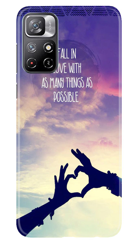 Fall in love Case for Redmi Note 11