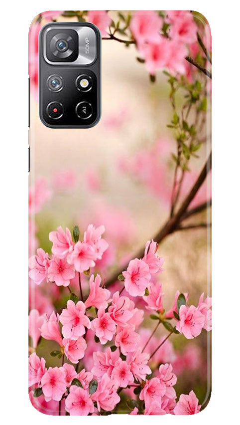 Pink flowers Case for Redmi Note 11