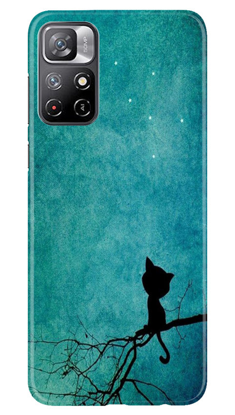 Moon cat Case for Redmi Note 11
