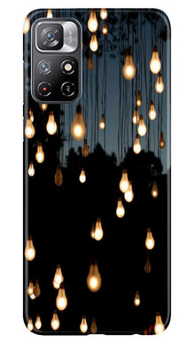 Party Bulb Mobile Back Case for Redmi Note 11 (Design - 72)