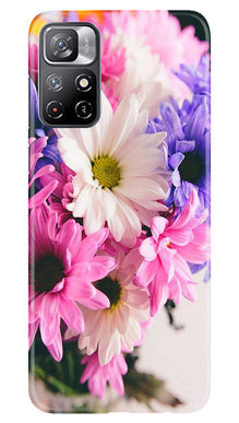 Coloful Daisy Mobile Back Case for Redmi Note 11 (Design - 73)