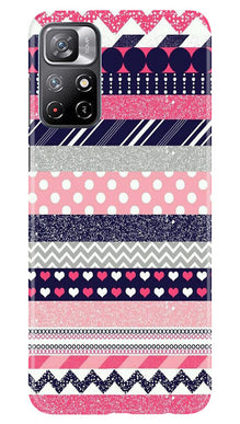 Pattern3 Mobile Back Case for Redmi Note 11 (Design - 90)