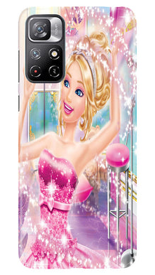 Princesses Mobile Back Case for Redmi Note 11 (Design - 95)