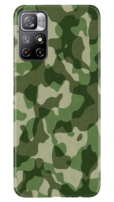 Army Camouflage Case for Redmi Note 11  (Design - 106)