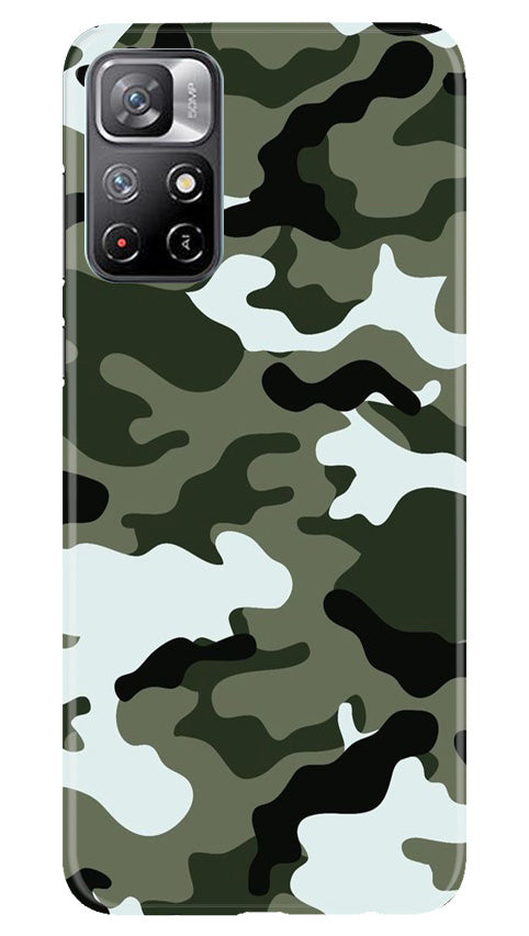 Army Camouflage Case for Redmi Note 11  (Design - 108)