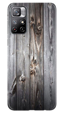 Wooden Look Mobile Back Case for Redmi Note 11  (Design - 114)