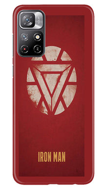Iron Man Superhero Mobile Back Case for Redmi Note 11  (Design - 115)