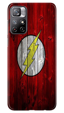 Flash Superhero Mobile Back Case for Redmi Note 11  (Design - 116)