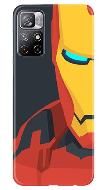 Iron Man Superhero Mobile Back Case for Redmi Note 11  (Design - 120)