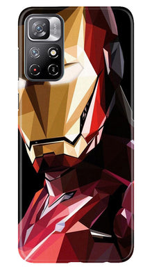 Iron Man Superhero Mobile Back Case for Redmi Note 11  (Design - 122)