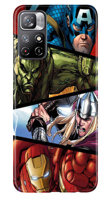 Avengers Superhero Mobile Back Case for Redmi Note 11  (Design - 124)