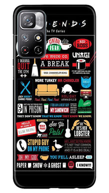 Friends Mobile Back Case for Redmi Note 11  (Design - 145)