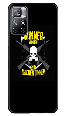 Winner Winner Chicken Dinner Mobile Back Case for Redmi Note 11  (Design - 147)