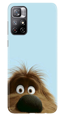 Cartoon Mobile Back Case for Redmi Note 11 (Design - 153)