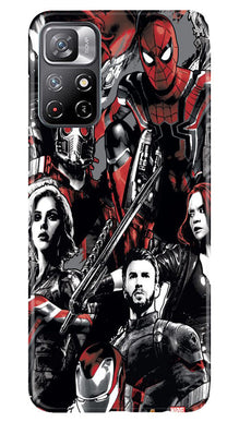 Avengers Mobile Back Case for Redmi Note 11 (Design - 159)
